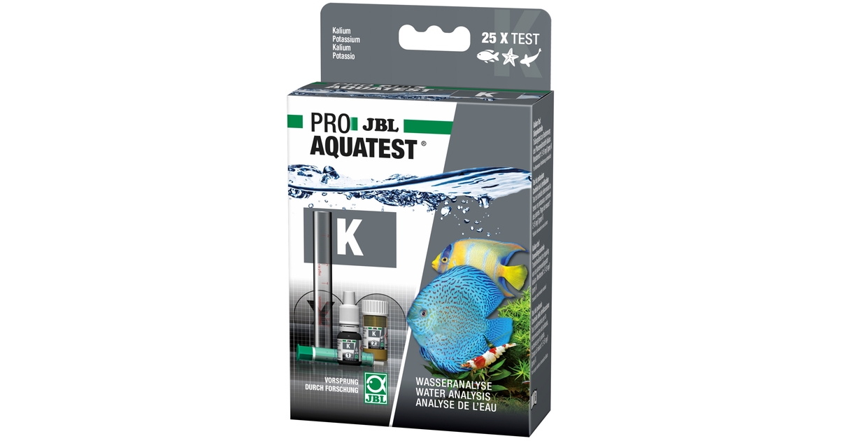 JBL ProAquaTest K test Potassium pour aquarium d